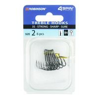 Kotwica Robinson 4SPIN Titanium 3S rozm. 2 (6 szt)