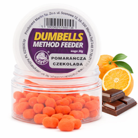 Dumbells Carpio 30g POMARAŃCZA-CZEKOLADA Wafters 8mm