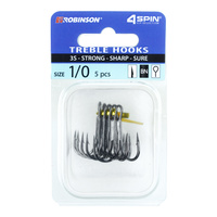 Kotwica Robinson 4SPIN Titanium 3S rozm. 1/0 (5 szt)