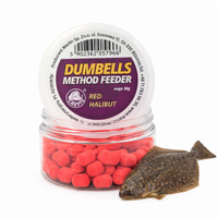 Dumbells Carpio 30g Wafters 8mm RED HALIBUT