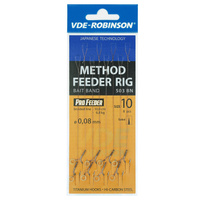 Przypony VDE-R Method Feeder gumka MF 503BN plecionka nr 10