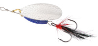 Błystka Obrotowa Mikado M-GRUB srebrna nr 3 Blue Knight