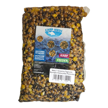 Carp Seeds Miks Ziaren Konopie/pszenica/kukurydza/orzech tygrysi 2kg