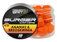 Burger Wafters Feeder Bait R72 Ananas Brzoskwinia