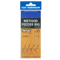 Przypony VDE-R Method Feeder push stop MF 503BN plecionka nr 10