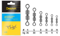 Hi speed double rolling swivel BN/12