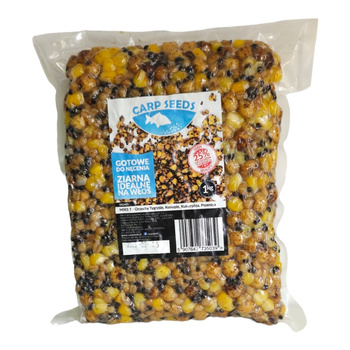 Carp Seeds Miks Ziaren Konopie/pszenica/kukurydza/orzech tygrysi 1kg